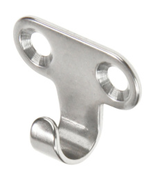 Крючок для одежды 32х12х1.5 мм, нержавеющий (21400)